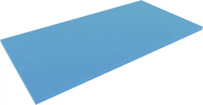 Produktbild von ACBA020BLUE - ACBA020blue 1000 mm x 500 mm x 20 mm Schaumstoffboden  Schaumstoffzuschnitt blau