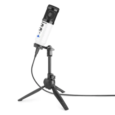 Produktbild von Vonyx CM320W, Studio-Mikrofon, 42 dB, 20 - 20000 Hz, 680 Ohm, Kardioide, Drehregler