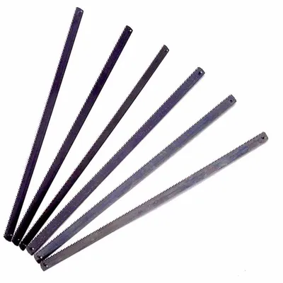 Produktbild von IRONSIDE Ersatzblätter 150 mm 6 Stück – Metallsägeblätter mit 32 TPI für Metallsägebogen, Sägeblatt Set für präzise Metallschnitte