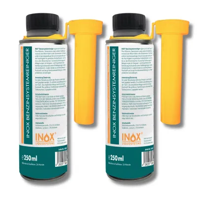 Produktbild von INOX® Benzinsystemreiniger Additiv, 2x250 ml - für alle Benzinmotoren