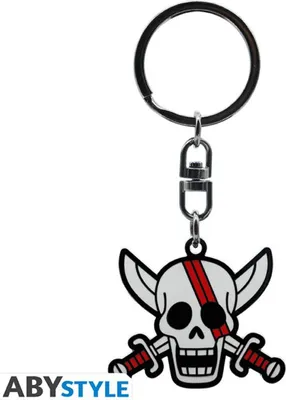 Produktbild von One Piece Keychain Skull Shanks