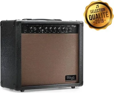 Obrázek produktu pro Stagg 20 AA R, kombo pro elektroakustickou kytaru, 20W