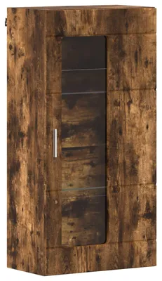 Immagine prodotto di vidaXL Armadio in legno, quercia affumicata, materiale ligneo