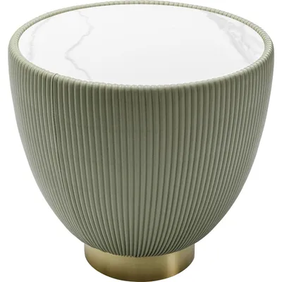 Productafbeelding van Kare Design bijzettafel Endless Vegas, groen, 47 cm diameter, salontafel, woonkamer