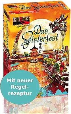 Produktbild von Das Geisterfest Krimi-Küche Dinner-Spiel für 6 Personen ab 16 Jahren