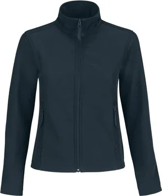 Produktbild von Damen-Softshelljacke - B&C ID.701 SOFTSHELL/W - navy - Größe XS