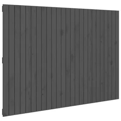 Obrázok produktu pre vidaXL Nástenné čelo šedé 159,5x3x110 cm Masívne borovicové drevo