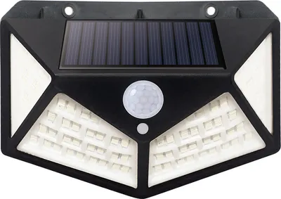 Produktbild von SUNARI FLS-65 100*SMD PIR 6W 480lm 6000K 1200mAh Li-Ion Forever Light solar LED Lampe