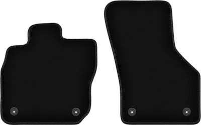 Immagine prodotto di Wielganizator Tappetini anteriori in velluto per Skoda Superb IV (2023-, station wagon, liftback) neri, set 2 pz, con fissaggi