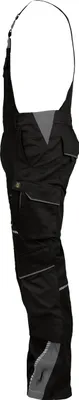 Produktbild von Leibwächter Latzhose Flex-Line FLEXL Gr. 26 schwarz/grau