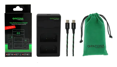 Obrázok produktu pre Rýchlonabíjačka Dual Olympus BLX-1 + kábel