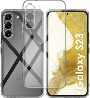 Produktbild von Hülle für Samsung Galaxy S23 - Transparent Handyhülle Kratzfest Schutzhülle Ultra Dünn Phonillico®