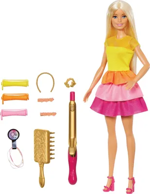 Produktbild von Barbie Locken-Style Puppe (blond)
