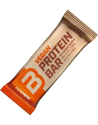 Obrázok produktu pre BioTech USA Vegan Protein Bar 50 g okolda / Protenov tyinky, cookies a brownies / Bezlepkov vegnska protenov tyinka bez pridanho cukru