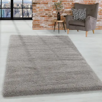 Immagine prodotto di Homebyhome Tappeto Shaggy Super Morbido a Pelo Alto Tinta Unita Soffice per Soggiorno e Camera da Letto, Dimensioni: 120x170 cm