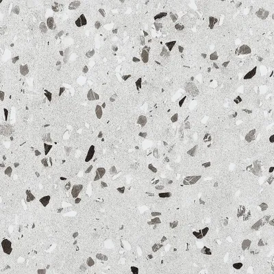 Produktbild von Solidchoice – Selbstklebende Terrazzo-Bodenfliesen – Grau, Vinyl für Küche und Badezimmer, 30 x 30 cm