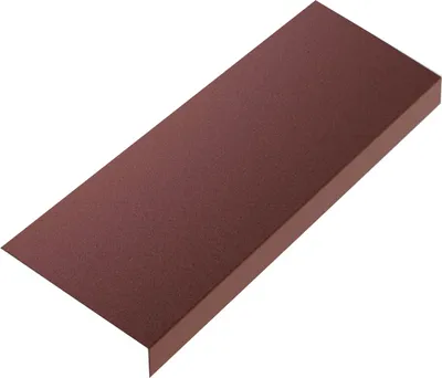 Immagine prodotto di Sottostrato di gronda RŠ 167, 3 m, alluminio ceco, marrone scuro RAL 8019