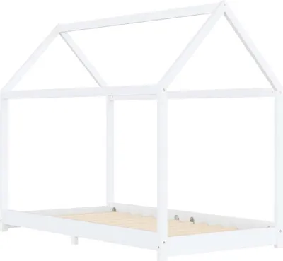 Obrázok produktu pre vidaXL Detská posteľ Biela masívna borovica 90 x 200 cm