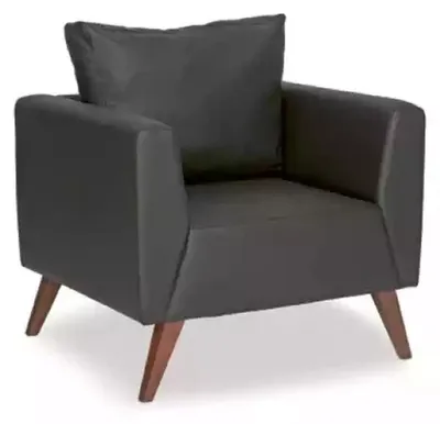 Produktbild von Schwarz Sessel Design Polster Sitz Arbeitszimmer Büro Office Neu