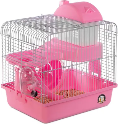 Produktbild von Furrever Friends Miku Homie M Pink - Käfig für kleine Nagetiere Komplettset Furrever Friends