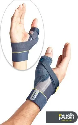 Produktbild von Push Sports Daumenbandage petrol-grau>>>>Gr. L links