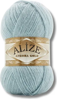 Produktbild von Alize 1x 100g Angora Gold Wolle, Uni, Häkeln, Stricken (114)