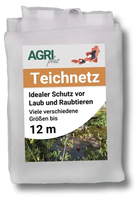 Produktbild von Feinmaschiges Teichnetz mit verstärktem Rand