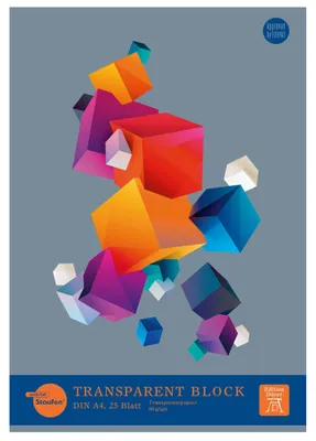 Produktbild von Lumart Transparentblock - 25 Blatt, DIN A4, 80g/m²