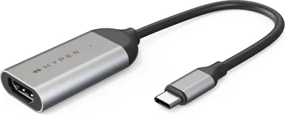 Zdjęcie produktu dla HYPER HD-H8K, USB Type-C, HDMI, Męska, Żeńska, Prosty, Prosty