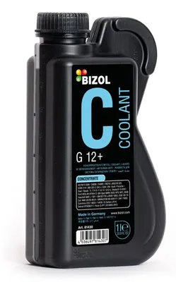 Produktbild von BIZOL Coolant Kühlmittel Kühlerfrostschutz 1L Rot Antifreeze Konzentrat G12+ type D