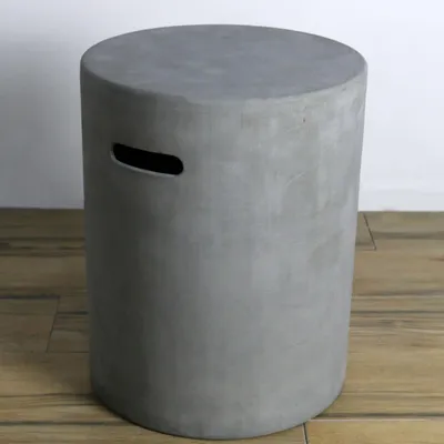 Immagine prodotto di Copertura per bombole di gas, effetto cemento grigio fibrocemento, per bombole da 5 kg