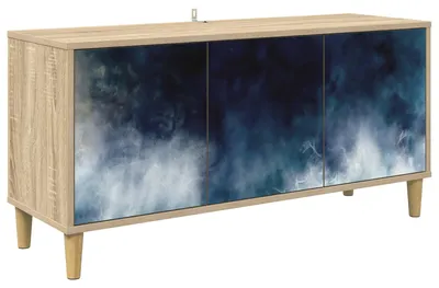 Immagine prodotto di vidaXL Mobile TV RAALTE, 102 x 33 x 50 cm, impiallacciato effetto legno Sonoma