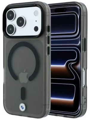 Obrázek produktu pro Pouzdro BMW Sign Frosted IML pro iPhone 18 Pro / 17 Pro, černé