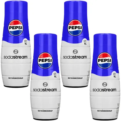 Image de Sirop Sodastream Pepsi, 440 ml, 4 pièces