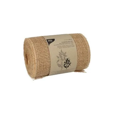 Produktbild von Dekoband Jute 10 m x 15 cm natur auf Rolle