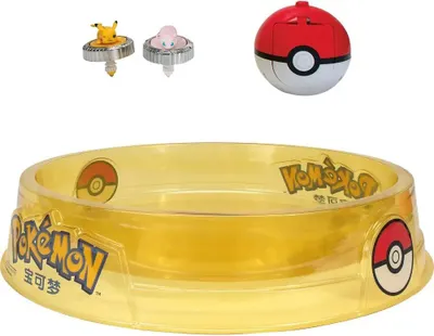 Produktbild von Pokémon|Jazwares Pokémon Battle Spinner Arena Set