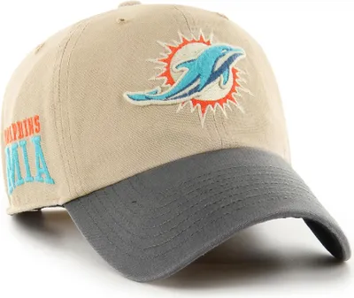 Produktbild von '47 Brand NFL Cap Miami Dolphins Ashfield '47 CLEAN UP Khaki