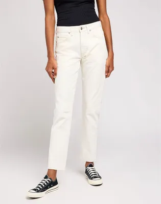 Produktbild von Lee Rider Slim Fit Jeans Weiß 27 / 31 Frau Weiß 27