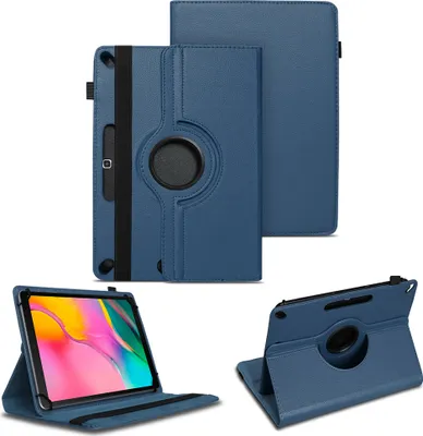 Produktbild von Tablet Tasche für Samsung Galaxy Tab A 10.1 2019 Hülle Schutzhülle 360° DrehbarFarben:Blau