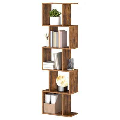 Produktbild von VASAGLE Bücherregal, Regal mit 5 Ebenen, 24 x 40 x 159 cm, Standregal, Büroregal, freistehend, Dekoregal