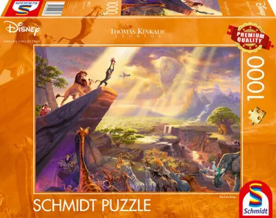 Produktbild von Puzzle 1000 T. König der Löwen