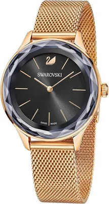 Produktbild von Swarovski 5430424 Damen-Armbanduhr, Roségold-Gehäuse, Metall-Armband