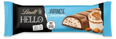 Produktbild von Lindt HELLO Riegel Japanese Cheesecake 40 g