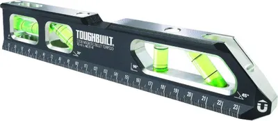 Produktbild von Toughbuilt 79981 23 Cm Magnetischer Füllstand Silber  Silber One Size