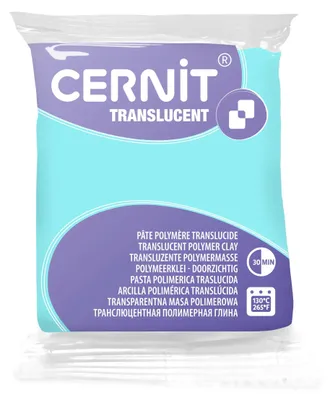 Produktbild von Cernit 6x Cernit Translucent 56 g Jade CE0920056641C