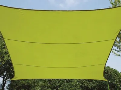 Image de Voile Solaire - Rectangulaire - 2 X 3 M - Couleur: Vert Lime