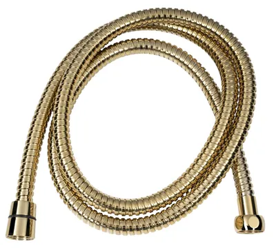 Produktbild von POWERFLEX Metall-Duschschlauch, 150cm, Gold