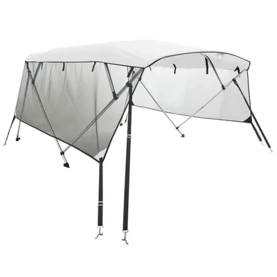 Produktbild von 4-Bow Bimini-Top mit Mesh-Seitenteilen 243x(170-182)x137 cm