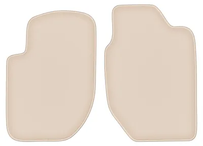 Produktbild von DURBAN Beige Velours-Fußmatten vorne für Land Rover Freelander I SUV (1996-2006)