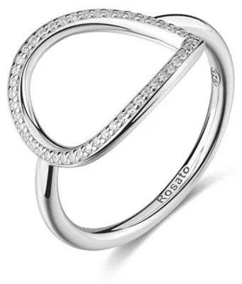 Produktbild von Designer-Silberring mit kubischem Zirkonia Sofia RZSO39 - Schaltung: 56 mm